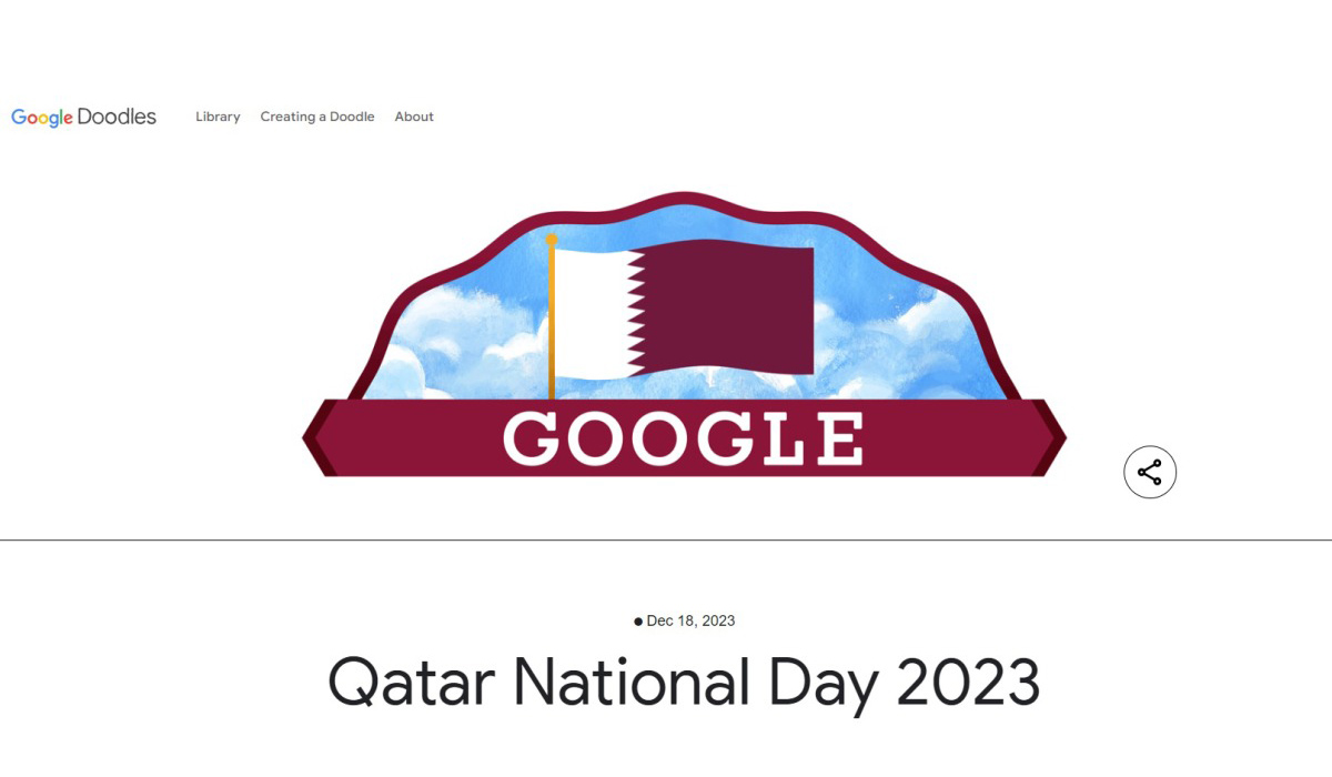 Google celebrates Qatar National Day with special Doodle